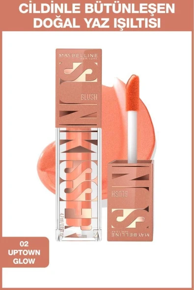 MAYBELLİNE NEW YORK Sunkisser Likit Allık- 02 Uptown Glow