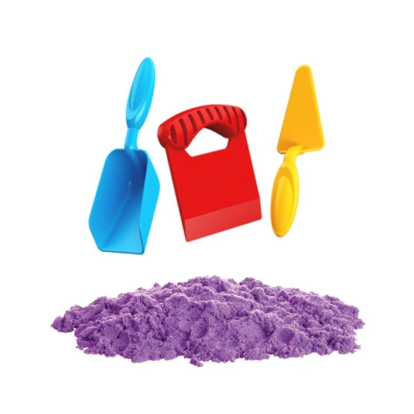 03694 AKSESUARLI MOR KİNETİK OYUN KUMU 1000 GR - 2