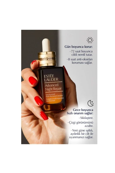 ESTEE LAUDER Yaşlanma Karşıtı Serum - Advanced Night Repair Onarıcı Gece Serumu, 15ml - 2