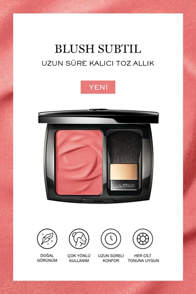 LANCOME Blush Subtil Allık 700 Aie Aie Corail 3614274337891