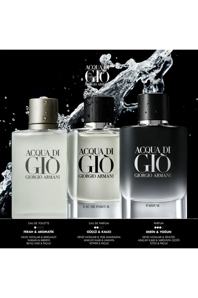 GİORGİO ARMANİ Acqua Di Gio Le Parfum 75 ml Erkek Parfüm 3614273906470 - 5