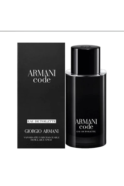 GİORGİO ARMANİ Code Refillable Edt 75 ml Erkek Parfüm