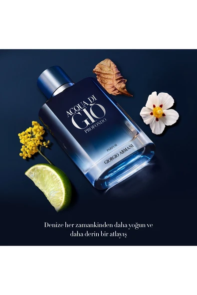 Giorgio Armani Acqua Di Gio Profondo Parfum 200 ml Erkek Parfüm - Resim 2