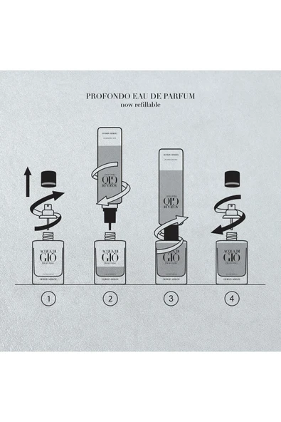 Giorgio Armani Acqua Di Gio Profondo Parfum 200 ml Erkek Parfüm - Resim 6