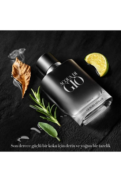 Giorgio Armani Acqua di Gio Parfum 100 ml Erkek Parfüm - Resim 2