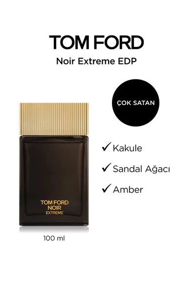 Tom Ford Noir Extreme Edp 150 ml Erkek Parfüm ürün görseli 1