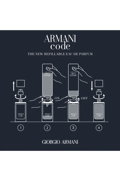 GİORGİO ARMANİ Code Edp 125 ml Erkek Parfüm 3614273636384 - 7
