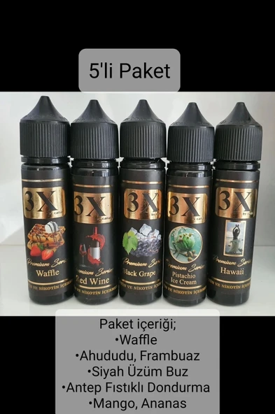 3X - 5'li Avantajlı Paket - 1