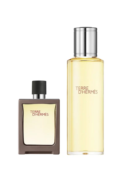 HERMES Terre D' Edt 30 Ml Refillable+ Edt 125 Ml