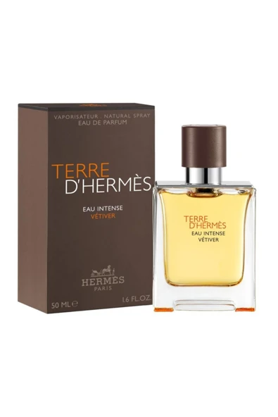 HERMES Terre D' Eau Intense Vetiver Edp 50 Ml Erkek Parfüm