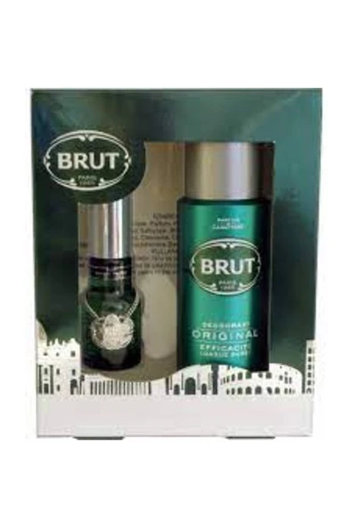 Brut Madolyonlu Edt 30 ml Erkek Parfüm Set ürün görseli 1