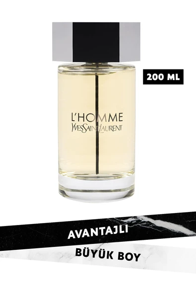 YVES SAİNT LAURENT L'homme Edt 200 ml Erkek Parfüm 3365440328761