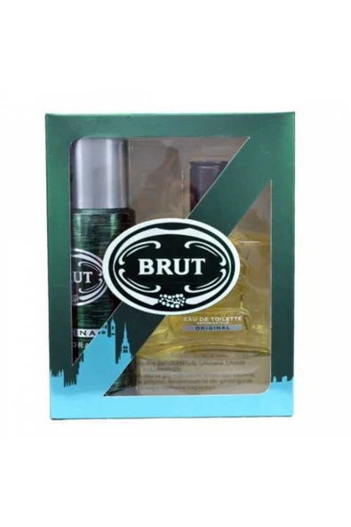 BRUT Parfüm Erkek Original Edt 100ml ve Deodorant 200 ml