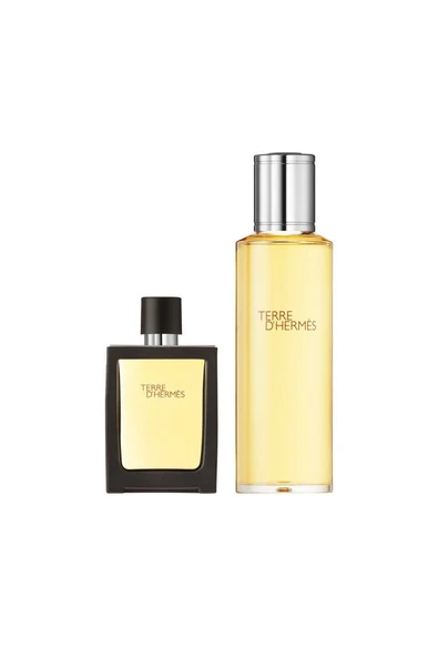 Terre D'Hermes Pure Parfum 30 Ml + 125 Ml Refil Erkek Parfüm Set ürün görseli 1