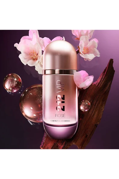 CAROLİNA HERRERA - 212 VIP Rose Elixir - Eau de Parfum - Çiçeksi, baharatlı -80ml -ELİF İNN KOZMETİK - 3