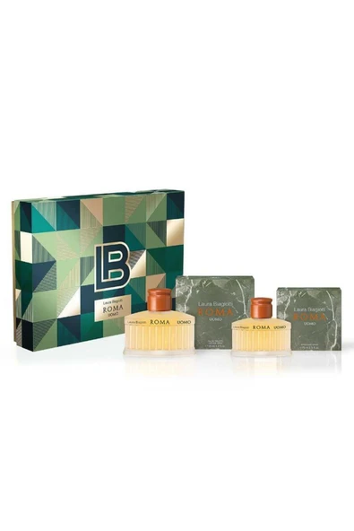 LAURA BİAGİOTTİ Laura Lbf11a425 Biagiotti Roma Uomo Edt 125 ml Erkek Set Parfüm