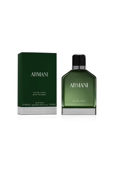 Armani Eau D Cedre Pour Homme 100 ml Edt Erkek Parfüm ürün görseli 1
