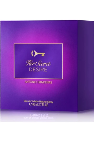 ANTONİO BANDERAS Her Secret Desire İntense Essence Edt Women's Perfume 80 ml Pssn2328 - 2