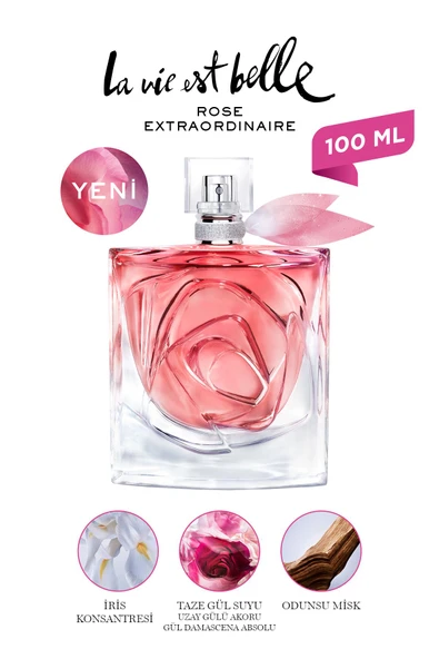 LANCOME La Vie Est Belle Rose Extraordinaire Edp Parfüm 100 ml ürün görseli