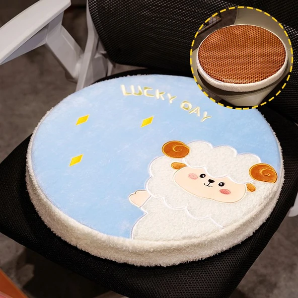 Buz Rattan Futon Minder - Koyun (Rattan Stil) 40*6cm