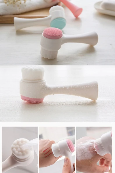 QNİAY Cilt Temizleme Fırçası