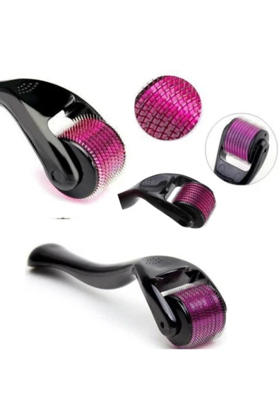 QNİAY Dermaroller 540 Titanyum Iğneli Cilt Yenileme 0.5mm