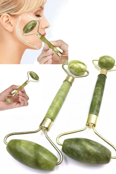 QNİAY Yeşim Taşı Masaj Aleti Roller Masaj Aleti - 2