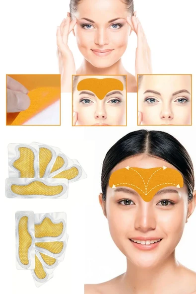 QNİAY Kolajen Maske Alın ve Kaş Ortası Bölgesi Alın Hattı Kaldırma (1adet) jel Maske Yüz Cilt Bakımı - Resim 2