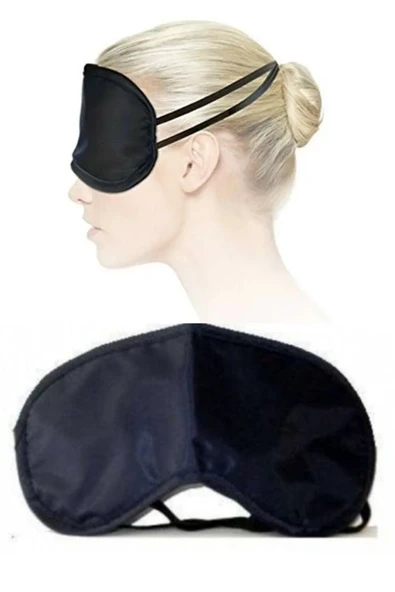 QNİAY Göz Bandı Uyku Bandı 6 Adet - 3