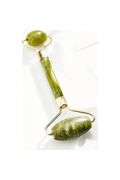 QNİAY Doğal Çift Taraflı Yeşim Taşı Masaj Aleti - 2