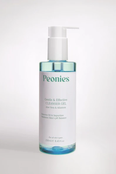 PEONİES Gentle And Effective Cleanser Gel | Kuru, Hassas Ve Normal Ciltlere Uygun Yüz Yıkama Jeli - 4
