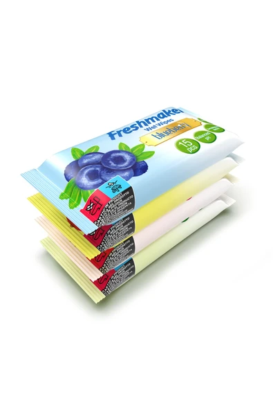 Freshmaker ıslak cep mendili meyve 15li x 36lı - 2