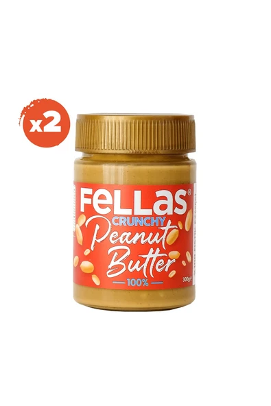 Fellas %100 Fıstık Ezmesi 300g X 2