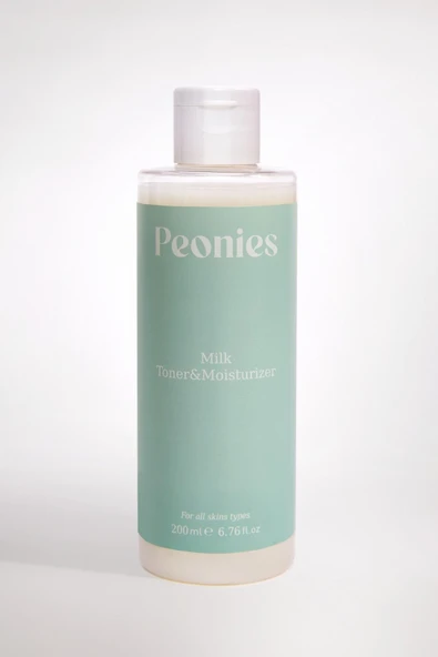 PEONİES Milk Toner & Moisturizer | Temizleyici Ve Nemlendirici Tonik | Tüm Cilt Tipleri - 4