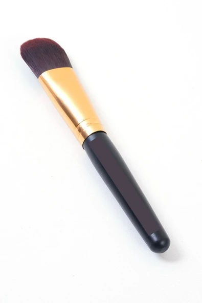 QNİAY Profesyonel Oval Yapılı Kapatıcı Fırçası Fondoten Allık Fırçası