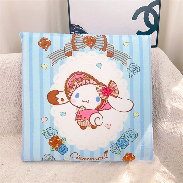 Çizgi Film Hafızalı Köpük Oturma Minderi - Kuromi 40x5cm - 9