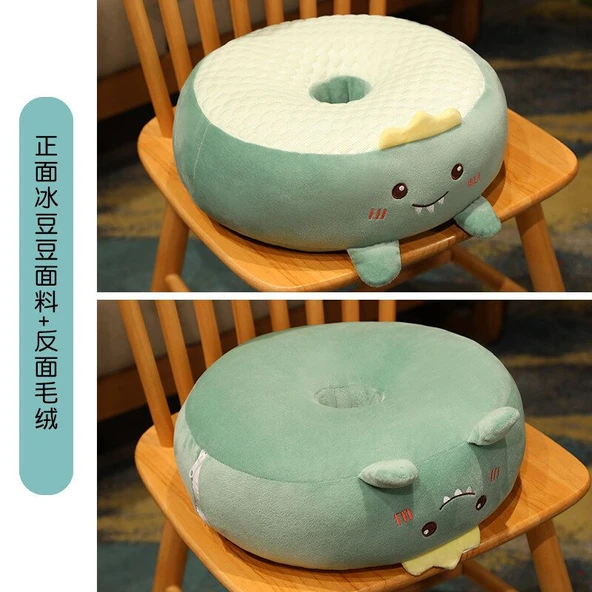 Bing Dou Dou Futon Minder Peluş Oyuncak - Tost Gülümseme Kare - 40cm - 9