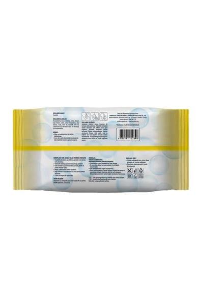 Koroplast Mop uyumlu Çok Amaçlı Islak Temizlik Havlusu Beyaz Sabun Kokulu 3x100 adet - 4