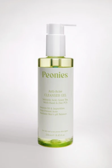 PEONİES Anti-acne Cleanser Gel | Yağlı, Akneli Ve Karma Ciltler Için Salisilik Asitli Yıkama Jeli - 4