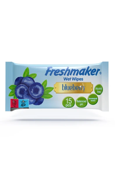 Freshmaker ıslak cep mendili meyve 15li x 36lı - 3