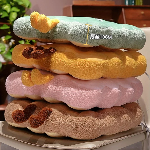 Çizgi Film Peluş Minder - Sarı 40cm - 8