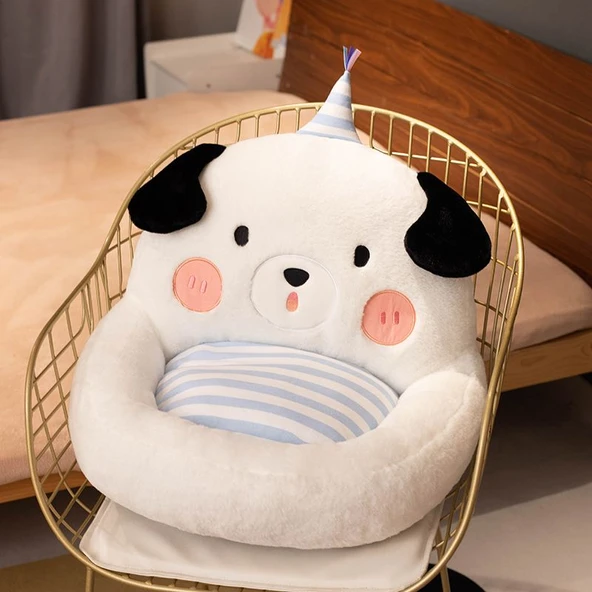 Parti Peluş Yastık - Köpek - 55cm