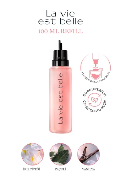 LANCOME La Vie Est Belle Edp 100 Ml The Refill Kadın Parfüm 3614273749381