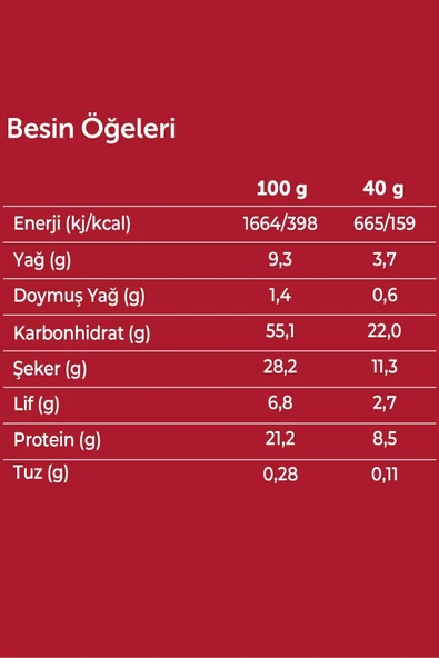 Fellas Vegan Protein Bar - Muzlu Ve Kakaolu 40g X 12 Adet - 4