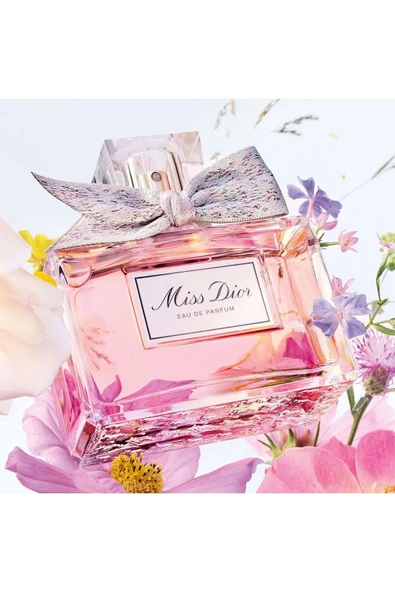 DİOR Miss Dior-Vadi zambağı Şakayık Hint Zambak yasemin Sri Lanka sandal ağacı özü esanslı parfüm 100ml - 3