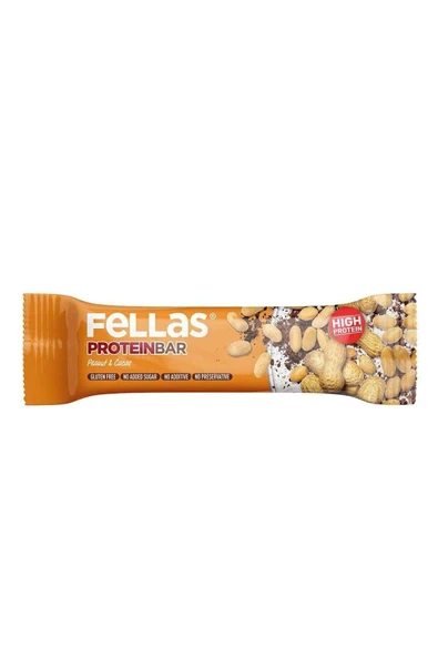 Fellas Yer Fıstığı Kakaolu 1 Adet Protein Bar 45 gr