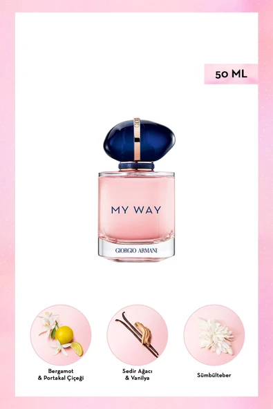 GİORGİO ARMANİ My Way Edp 50 ml Kadın Parfüm 3614272907676