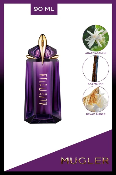 MUGLER Alien Edp 90 ml Refillable Kadın Parfüm 3439600056969