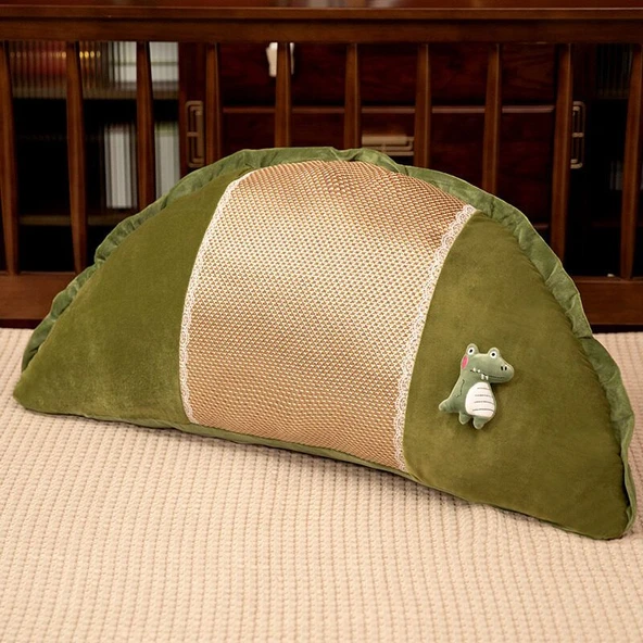 Rattan Yatak Sırt Minderi - Timsah - 95cm