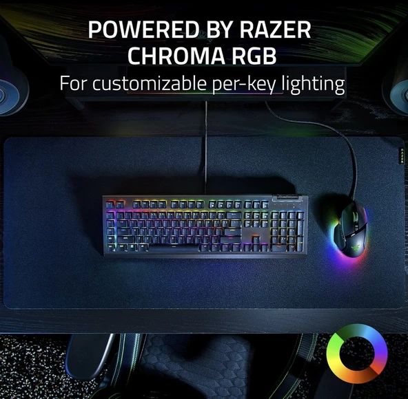 Razer Blackwidow V4 X Green Switch Kablolu Gaming Klavye Türkçe Klavye - 3